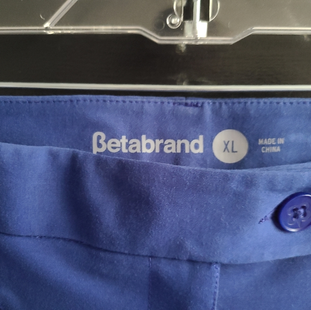 Betabrand crop cuffed pants
